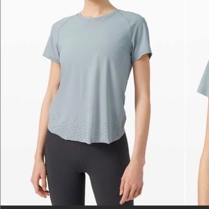 Lululemon Quick Pace Short Sleeve
Blue Cast